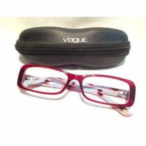 Vogue eyeglasses with case
